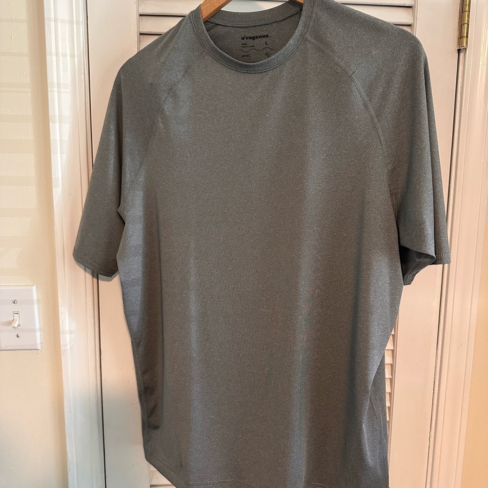 Men's Gray Short Sleeve Tee